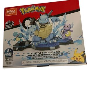 Mega Construx Pokémon Squirtle Evolution Set NIB